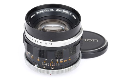 Lot 221 - A Canon f/1.4 50mm FL Lens