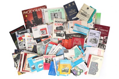 Lot 449 - A Large Selection of Camera Books & Literature