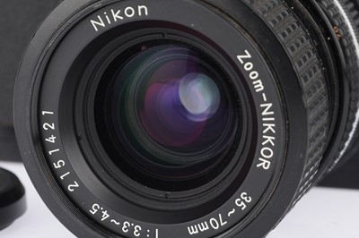Lot 4 - A Nikon Nikkormat FT3 35mm SLR Camera