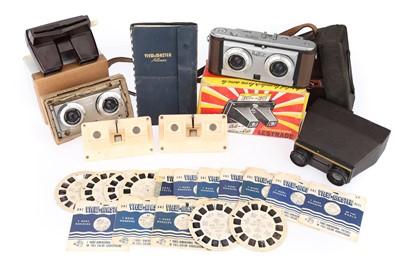 Lot 39 - A Selection of Stereo Viewers & a Stereo Camera