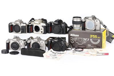 Lot 8 - A Group of Nikon 35mm Cameras