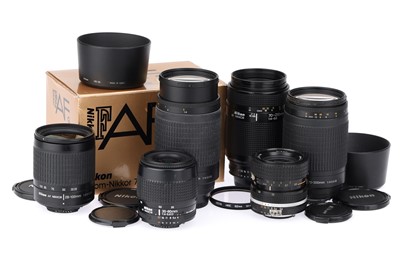 Lot 222 - A Group of Nikon Lenses