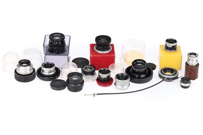 Lot 353 - A Selection of Enlarging Lenses