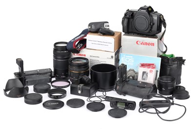 Lot 110 - A Selection of Canon 35mm SLR Camera Accessories