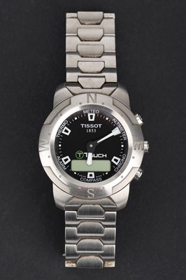Lot 397 - A Tissot T-Touch Z251 Multi Function Analogue Watch