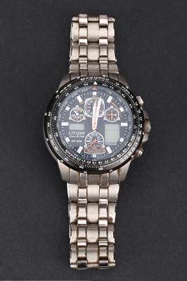 Lot 389 - A Citizen Promaster Sky hawk Radio Controlled Watch