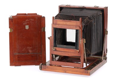 Lot 306 - A Thornton Pickard Imperial Tripple Extension Mahogany & Brass Field Camera