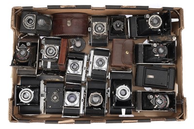 Lot 215 - A Mixed Selection of Folding Cameras