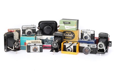 Lot 204 - A Selection of Cameras In Boxes