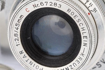 Lot 42 - A Selection of Paxette 35mm Cameras