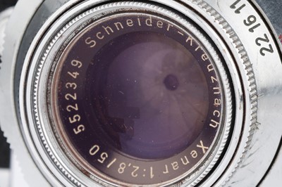 Lot 42 - A Selection of Paxette 35mm Cameras