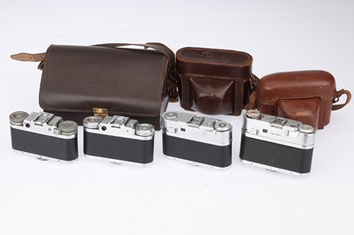 Lot 42 - A Selection of Paxette 35mm Cameras