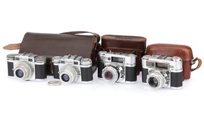 Lot 42 - A Selection of Paxette 35mm Cameras