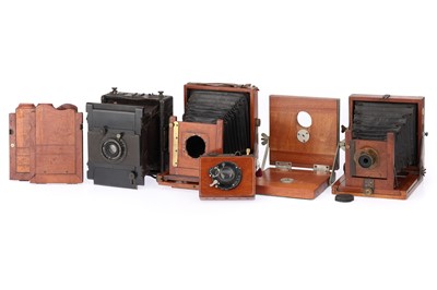Lot 212 - A Selection of Folding Cameras