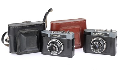 Lot 213 - Two Cosmic 35 35mm Viewfinder Cameras