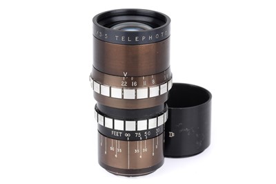 Lot 298 - A Dallmeyer Telephoto 4" f/3.5 Camera Lens