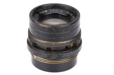 Lot 278 - A Dallmeyer Rareac 25.5mm f/1.9 Camera Lens