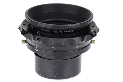 Lot 281 - A Kinoptik Paris Apochromat 25mm f/2 Camera Lens