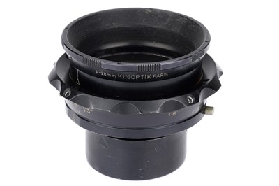 Lot 283 - A Kinoptik Paris Apochromat 28mm f/2 Camera Lens