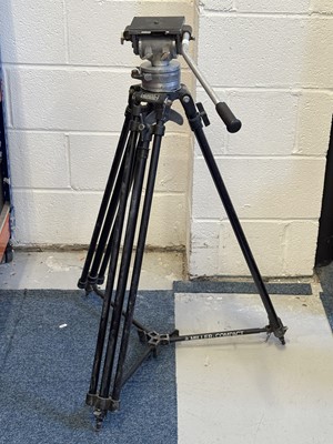 Lot 335 - ꩜ A Miller Tripod & Film / Video Tripod Head