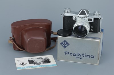 Lot 327 - A KW Praktina FX SLR Camera