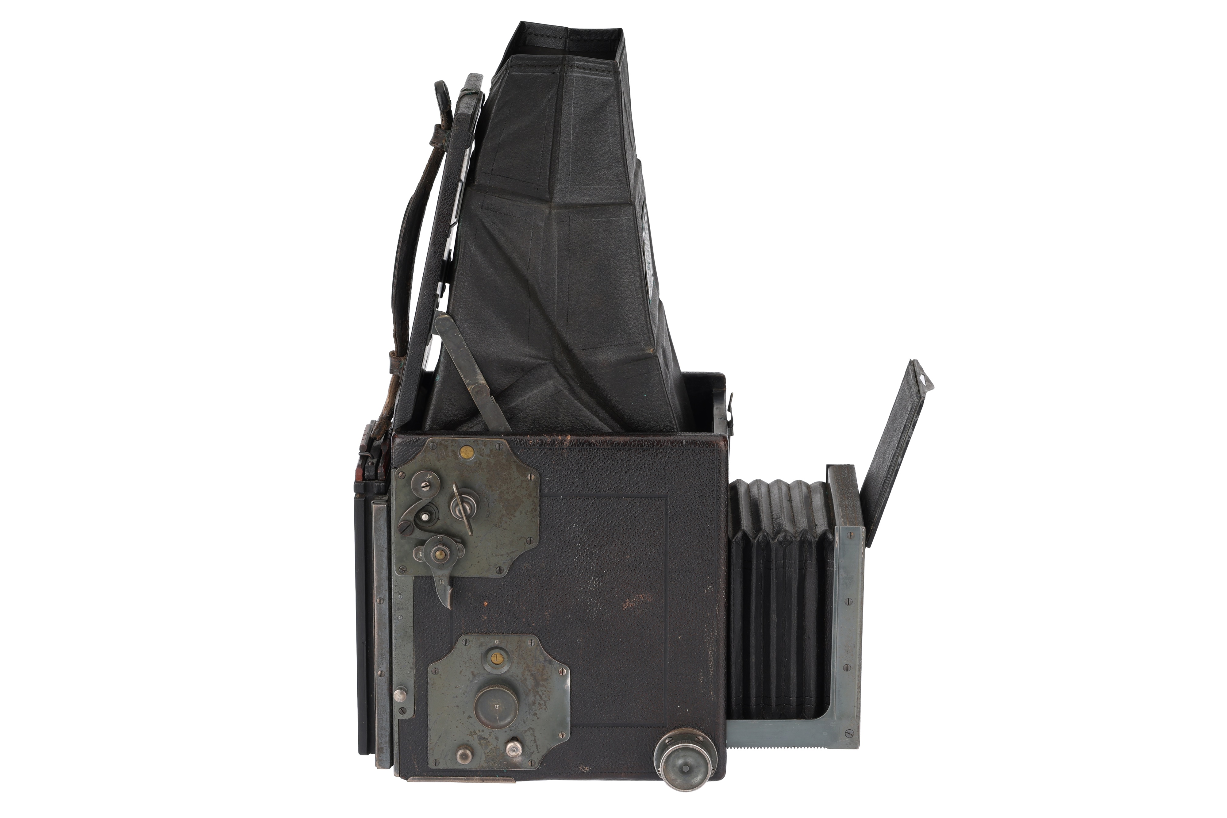 Lot 284 - A Graflex Revolving Back Tele Graflex SLR