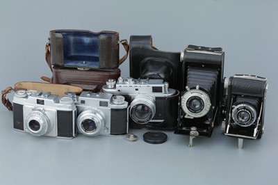Lot 333 - A Small Selection of Various Cameras