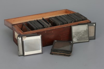 Lot 100 - Collection of Magic Lantern Slides