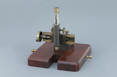 Lot 29 - An Unusual Micrometer Measuring Microscope By Beck