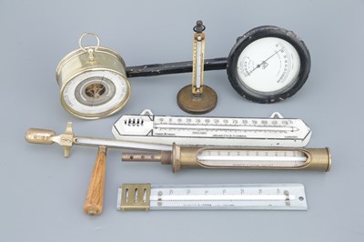 Lot 66 - Collection of Thermometers, Hygrometers & Barometers