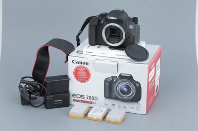 Lot 311 - A Canon EOS 700D Digital SLR Body