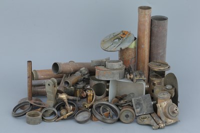 Lot 32 - A Selection of Various Brass Microscope & Telescope Parts