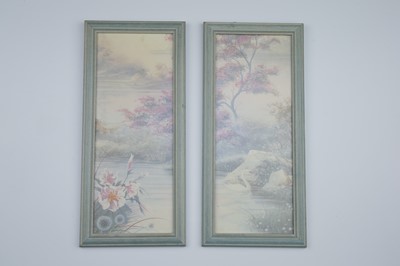 Lot 90 - Two Decrotive Floral Prints