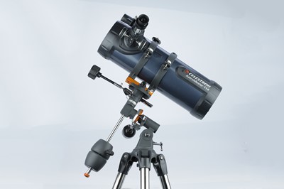 Lot 45 - Celestron AstroMaster 114 EQ Newtonian Telescope