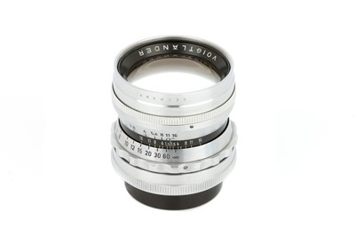 Lot 138 - A Voigtlander Nokton f/1.5 50mm Lens