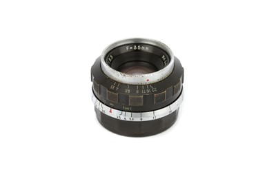 Lot 136 - A Sankyō Kōki W-Komura f/3.5 35mm Lens