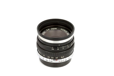 Lot 135 - A Sankyō Kōki Honor Wide-Angle f/2.8 35mm Lens