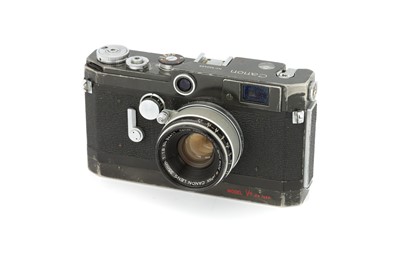 Lot 107 - A Canon VT de Luxe Rangefinder Camera