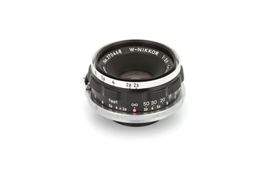 Lot 164 - A Nippon Kogaku W-Nikkor f/2.5 35mm Lens