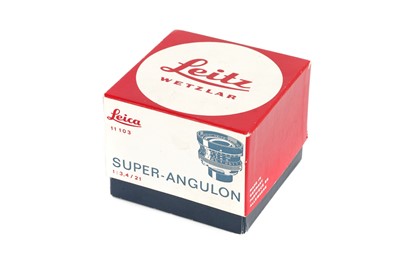 Lot 42 - A Leitz Super-Angulon f/3.4 21mm Lens