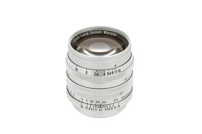 Lot 21 - A Leitz Summarit f/1.5 50mm Lens