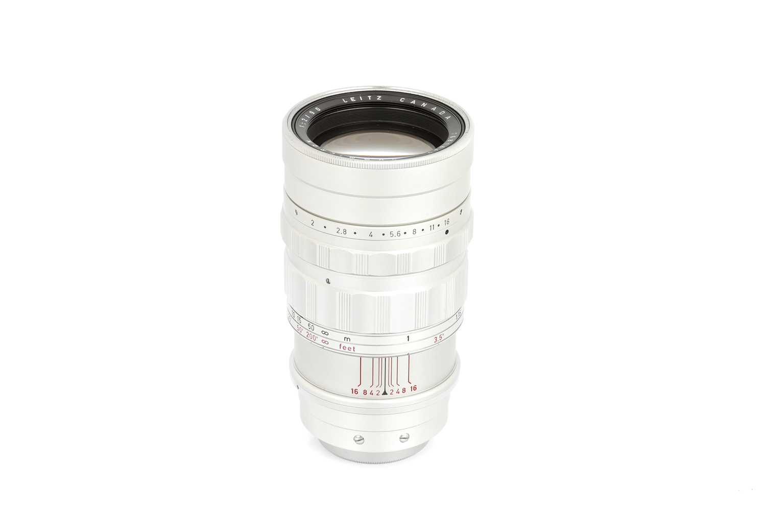 Lot 26 - A Leitz Summicron f/2 90mm Lens