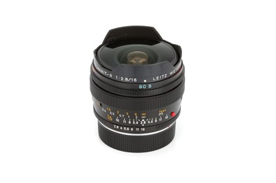Lot 79 - A Leitz Fisheye-Elmarit-R f/2.8 16mm Lens