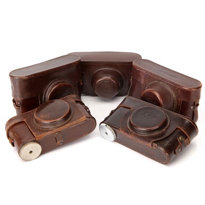 Lot 56 - Five Leitz Ever Ready Cases
