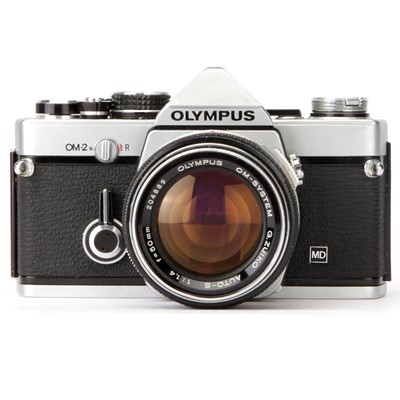 Lot 72 - An Olympus OM-2n SLR Camera