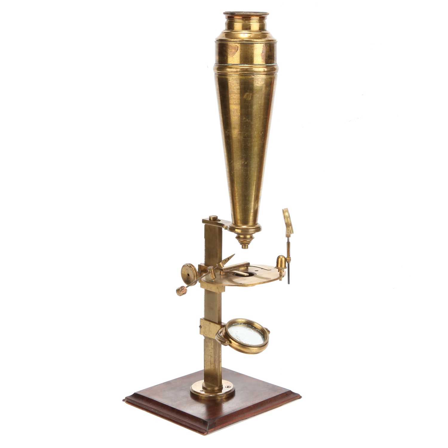 Lot 11 - A Large Pre-Achromatic Microscope