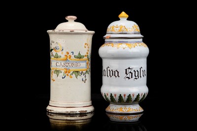 Lot 132 - A Pair of Drug Jars