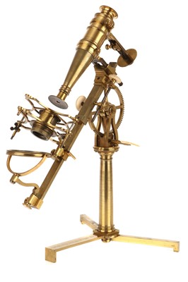 Lot 2 - An Exceptionally Fine Adams' "Variable" Microscope