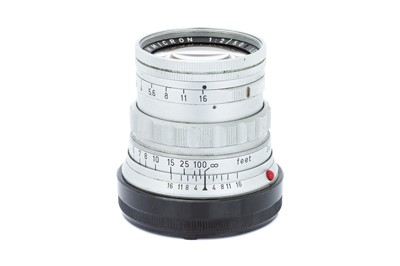 Lot 75 - A Leitz Summicron f/2 50mm Lens