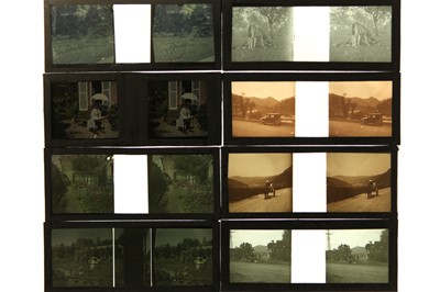 Lot 247 - A Collection of French Stereo Glass Positives